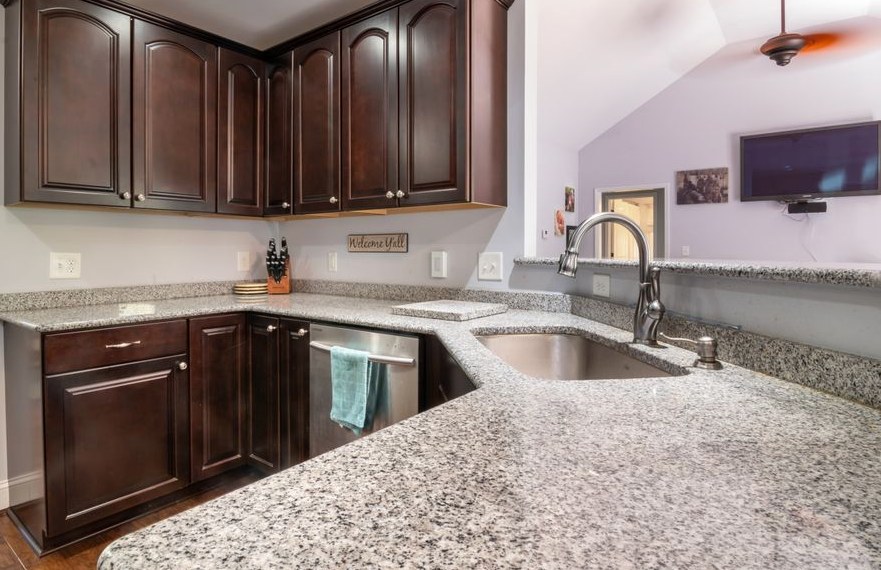 Countertop replacement, example photo